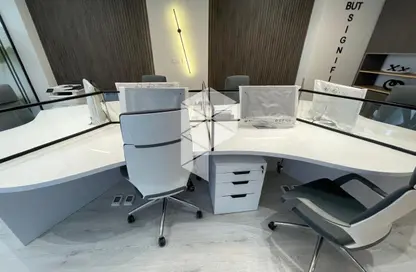 Office Space - Studio - 2 Bathrooms for rent in Cairo Festival City - North Investors Area - New Cairo City - Cairo