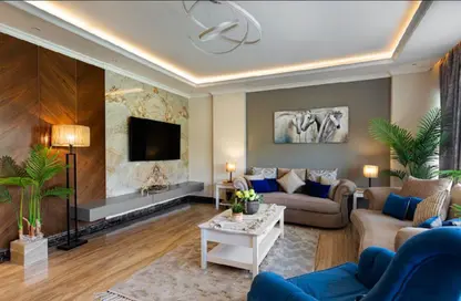 Apartment - 3 Bedrooms - 3 Bathrooms for rent in Lake View Residence - 5th Settlement Compounds - The 5th Settlement - New Cairo City - Cairo