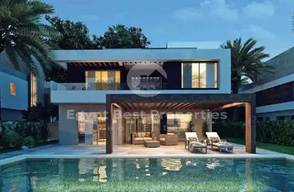 Villa - 3 Bedrooms - 4 Bathrooms for sale in Palm Hills New Cairo - 5th Settlement Compounds - The 5th Settlement - New Cairo City - Cairo