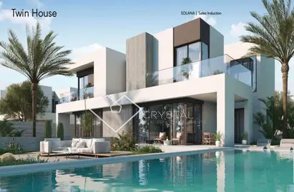 Twin House - 5 Bedrooms - 3 Bathrooms for sale in Solana - New Zayed City - Sheikh Zayed City - Giza