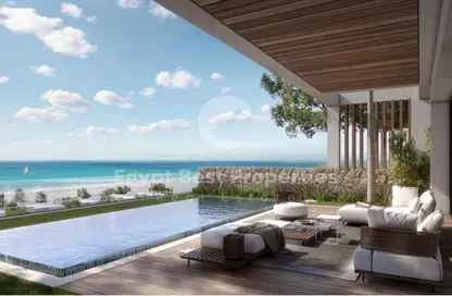 فيلا - 5 غرف نوم - 6 حمامات للبيع في ازها الساحل الشمالي - راس الحكمة - الساحل الشمالي