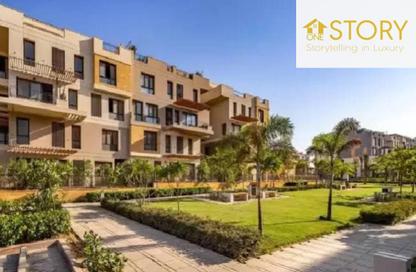 Apartment - 3 Bedrooms - 3 Bathrooms for sale in The Courtyards - Sheikh Zayed Compounds - Sheikh Zayed City - Giza
