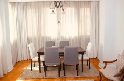 Apartment - 2 Bedrooms - 2 Bathrooms for rent in Taha Hussein St. - Zamalek - Cairo