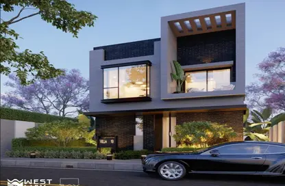 Townhouse - 3 Bedrooms - 3 Bathrooms for sale in River Park Compound - Sheikh Zayed Compounds - Sheikh Zayed City - Giza