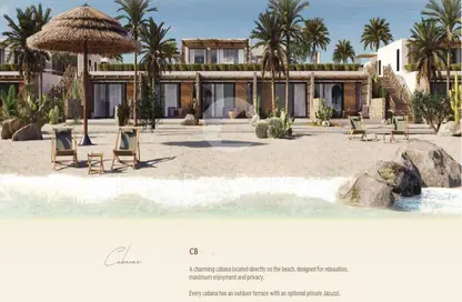Chalet - 2 Bedrooms - 2 Bathrooms for sale in Al Masyaf - Ras Al Hekma - North Coast