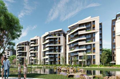 Apartment - 2 Bedrooms - 2 Bathrooms for sale in The brooks - El Katameya Compounds - El Katameya - New Cairo City - Cairo