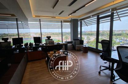 Office Space - Studio - 2 Bathrooms for rent in The Polygon - Sheikh Zayed Compounds - Sheikh Zayed City - Giza
