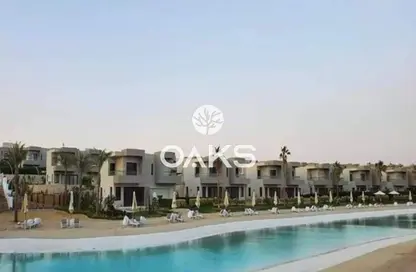 شاليه - 3 غرف نوم - 2 حمامات للبيع في ازها الساحل الشمالي - راس الحكمة - الساحل الشمالي