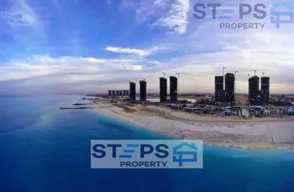 Apartment - 2 Bedrooms - 1 Bathroom for sale in North Edge Towers - New Alamein City - Al Alamein - North Coast