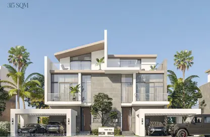 Twin House - 4 Bedrooms - 4 Bathrooms for sale in Hyde Park - 5th Settlement Compounds - The 5th Settlement - New Cairo City - Cairo