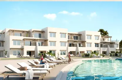 Chalet - 2 Bedrooms - 3 Bathrooms for sale in Hacienda West - Ras Al Hekma - North Coast