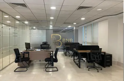 Office Space - Studio - 2 Bathrooms for rent in South Teseen St. - The 5th Settlement - New Cairo City - Cairo