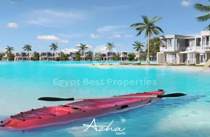 Chalet - 2 Bedrooms - 4 Bathrooms for sale in Azha North - Ras Al Hekma - North Coast