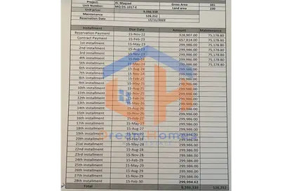 تاون هاوس - 3 غرف نوم - 3 حمامات للبيع في المقصد - كمبوندات العاصمة الإدارية الجديدة - العاصمة الإدارية الجديدة - القاهرة