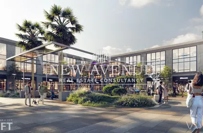 مساحات مكتبية - استوديو - 1 حمام للبيع في ذا واتر واى - المستثمرين الشمالية - مدينة القاهرة الجديدة - القاهرة