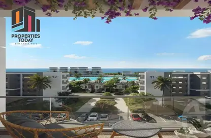 Apartment - 2 Bedrooms - 2 Bathrooms for sale in Palm Hills New Alamein - New Alamein City - Al Alamein - North Coast