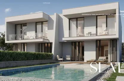 Townhouse - 2 Bedrooms - 3 Bathrooms for sale in Direction White - Ras Al Hekma - North Coast