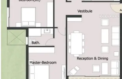 Apartment - 3 Bedrooms - 3 Bathrooms for sale in Palm Hills New Cairo - 5th Settlement Compounds - The 5th Settlement - New Cairo City - Cairo