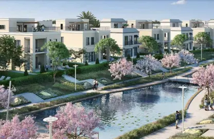 Townhouse - 3 Bedrooms - 3 Bathrooms for sale in Belle Vie - New Zayed City - Sheikh Zayed City - Giza