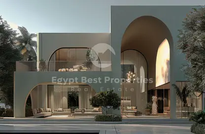 فيلا - 5 غرف نوم - 5 حمامات للبيع في هاسيندا حنيش - قسم مرسي مطروح - الساحل الشمالي