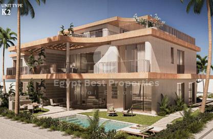 Chalet - 2 Bedrooms - 2 Bathrooms for sale in Azha North - Ras Al Hekma - North Coast