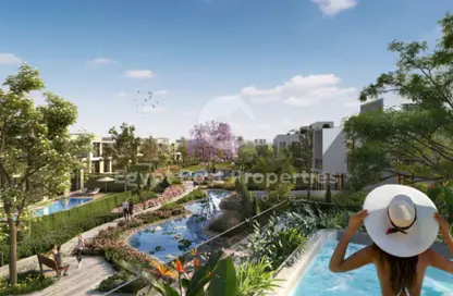 Townhouse - 4 Bedrooms - 4 Bathrooms for sale in Elan - Cairo Gate - Sheikh Zayed Compounds - Sheikh Zayed City - Giza