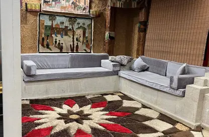 Apartment - 2 Bedrooms - 1 Bathroom for rent in Central St. - 1st District - 6 October City - Giza