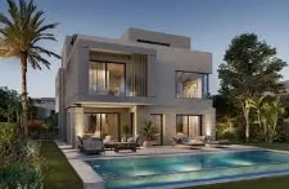 Twin House - 5 Bedrooms - 4 Bathrooms for sale in The Valleys - Mostakbal City - Future City - Cairo