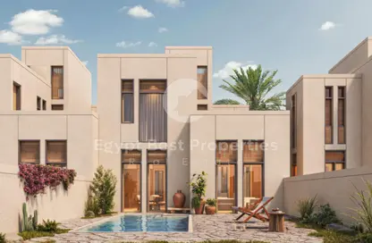 تاون هاوس - 3 غرف نوم - 2 حمامات للبيع في مانجروفي ريزيدنس - الجونة - الغردقة - محافظة البحر الاحمر