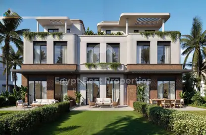 Townhouse - 3 Bedrooms - 4 Bathrooms for sale in PX Palm Hills - 6 October Compounds - 6 October City - Giza