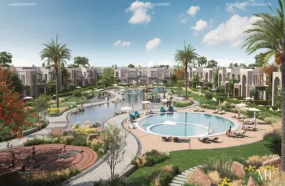 Chalet - 3 Bedrooms - 2 Bathrooms for sale in Fanadir Marina - Al Gouna - Hurghada - Red Sea