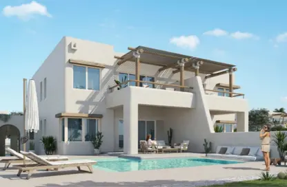 Chalet - 2 Bedrooms - 3 Bathrooms for sale in Hacienda West - Ras Al Hekma - North Coast