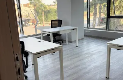 Office Space - Studio - 2 Bathrooms for sale in The Polygon - Sheikh Zayed Compounds - Sheikh Zayed City - Giza
