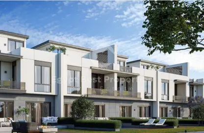 Townhouse - 2 Bedrooms - 3 Bathrooms for sale in Swan Lake West - 6 October Compounds - 6 October City - Giza