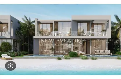 Chalet - 2 Bedrooms - 3 Bathrooms for sale in Azha North - Ras Al Hekma - North Coast