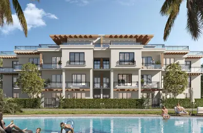 Twin House - 4 Bedrooms - 4 Bathrooms for sale in Direction White - Ras Al Hekma - North Coast