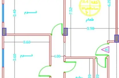شقة - 3 غرف نوم - 2 حمامات للبيع في المجاورة الرابعة - المنطقة الخامسة - مدينة الشروق - القاهرة