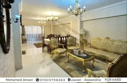شقة - 3 غرف نوم - 2 حمامات للبيع في لوران - حي شرق - الاسكندرية