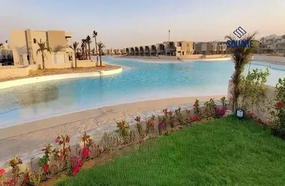 (بنتهاوس  (روف - 3 غرف نوم - 3 حمامات للبيع في ازها الساحل الشمالي - راس الحكمة - الساحل الشمالي