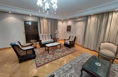 Apartment - 2 Bedrooms - 3 Bathrooms for rent in Corniche St. - El Mearag City - Zahraa El Maadi - Hay El Maadi - Cairo
