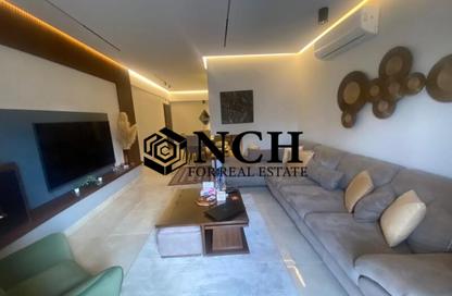 شقة - 3 غرف نوم - 2 حمامات للايجار في مون ريزيدنس - فيفث سكوير - التجمع الخامس - مدينة القاهرة الجديدة - القاهرة