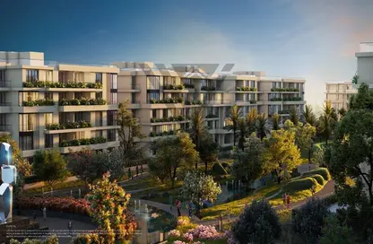 Apartment - 2 Bedrooms - 2 Bathrooms for sale in Bluetree Compound - 5th Settlement Compounds - The 5th Settlement - New Cairo City - Cairo