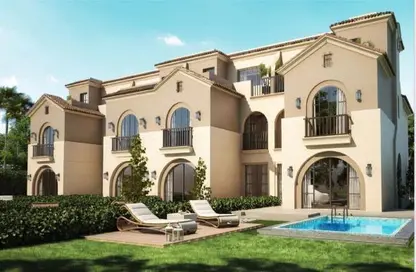 Townhouse - 3 Bedrooms - 3 Bathrooms for sale in Sarai - Mostakbal City Compounds - Mostakbal City - Future City - Cairo