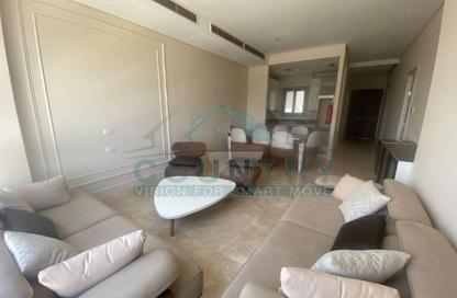 Apartment - 1 Bedroom - 2 Bathrooms for rent in Aljazi Marriott Residences - Mohamed Naguib Axis - North Investors Area - New Cairo City - Cairo
