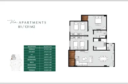 Apartment - 3 Bedrooms - 2 Bathrooms for sale in Via - Sheikh Zayed Compounds - Sheikh Zayed City - Giza