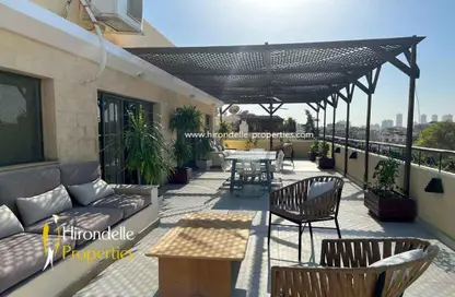 Penthouse - 4 Bedrooms - 3 Bathrooms for rent in Street 206 - Degla - Hay El Maadi - Cairo