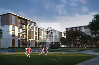 Apartment - 3 Bedrooms - 2 Bathrooms for sale in Tesla Residence - Al Wahat Road - 6 October City - Giza