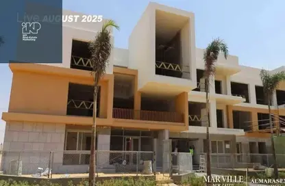شقة - 2 غرف نوم - 2 حمامات للبيع في مارفيل نيو زايد - مدينة زايد الجديدة - الشيخ زايد - الجيزة