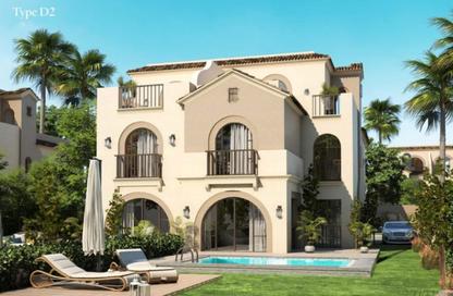 Townhouse - 3 Bedrooms - 3 Bathrooms for sale in Sarai - Mostakbal City Compounds - Mostakbal City - Future City - Cairo