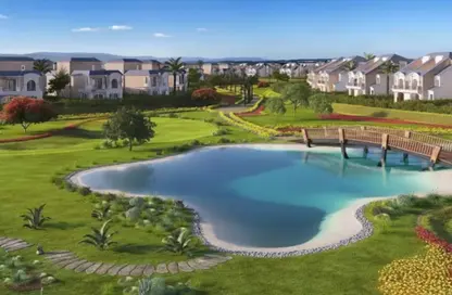 Villa - 3 Bedrooms - 3 Bathrooms for sale in Palm Hills Golf Extension - Al Wahat Road - 6 October City - Giza